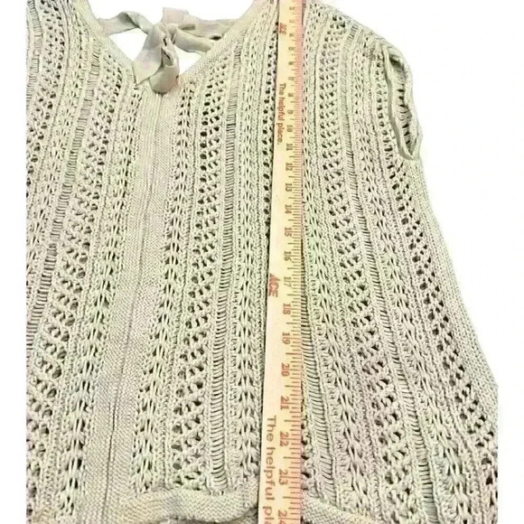 Chelsea And Theodore Sleeveless Sweater Ivy Bow Size Large‎ - Picture 10 of 14